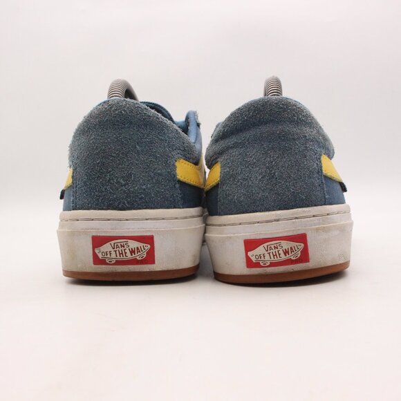 Vans Berle Pro Skate Shoes Men's Size 9 Blue Yellow Sneakers Athletic Shoes - Picture 5 of 10